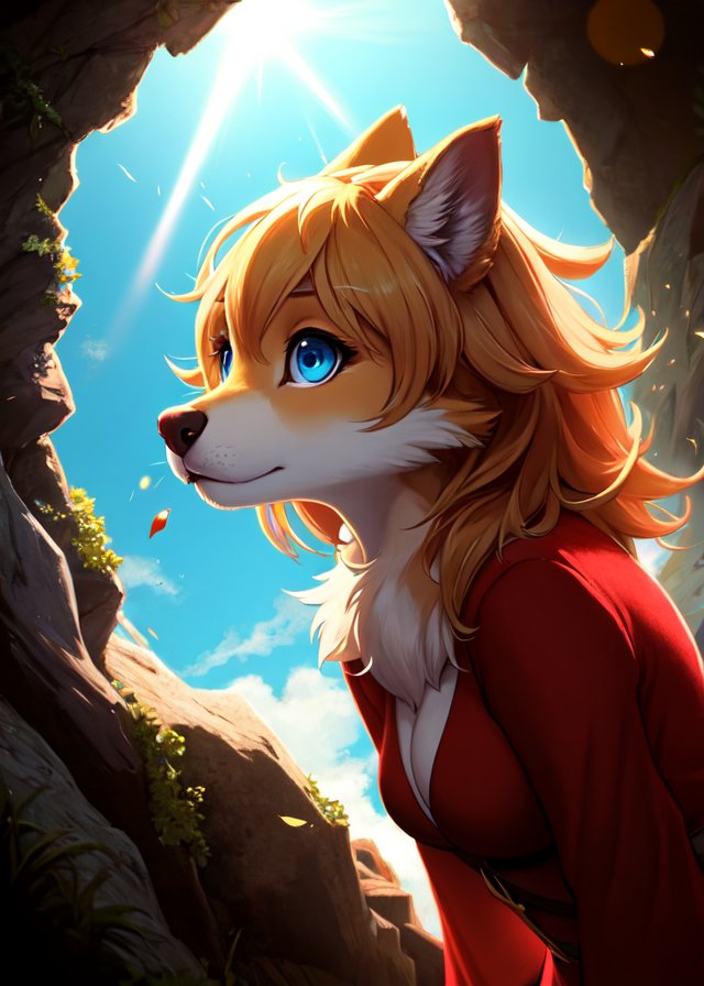 03422-2505278527-beautiful mature female anthro furry fuzzy red dress furry body detailed body fur detailed face beautiful blue eyes  sno.jpg